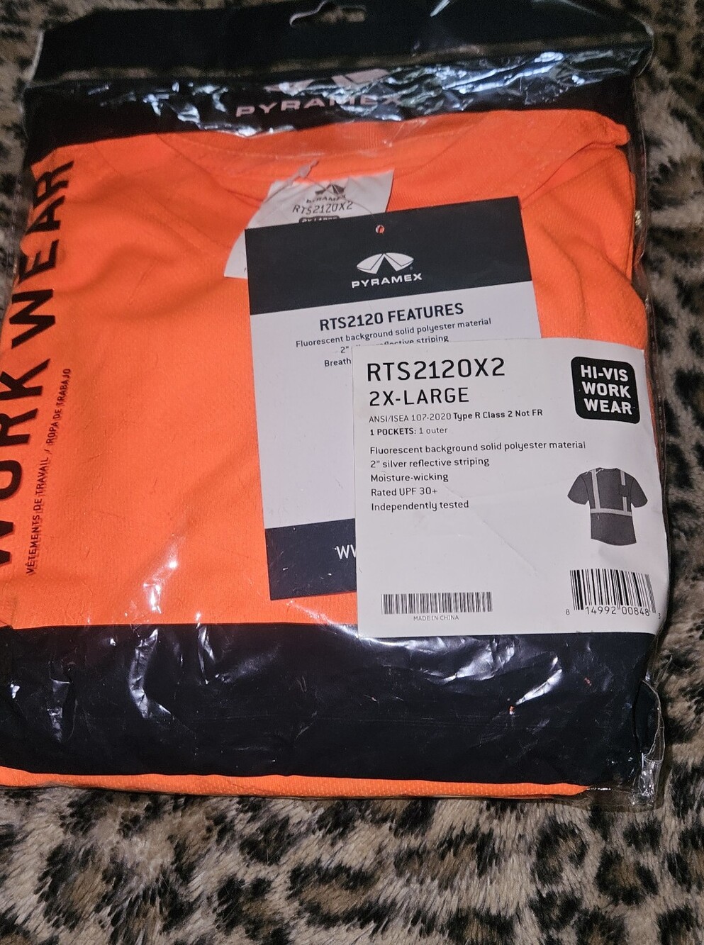 2x Hi Visibility Work Shirt